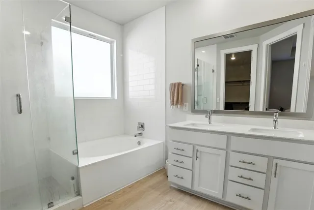 a room with storage and utility