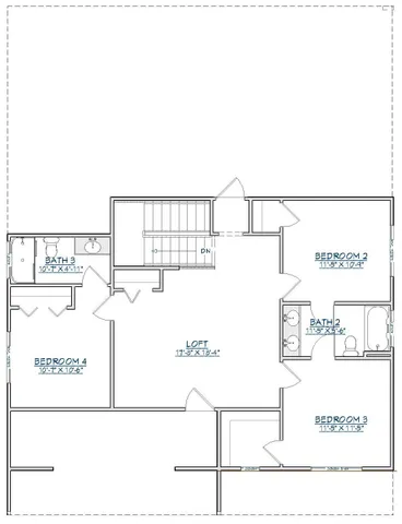 a view of a bench in front of building