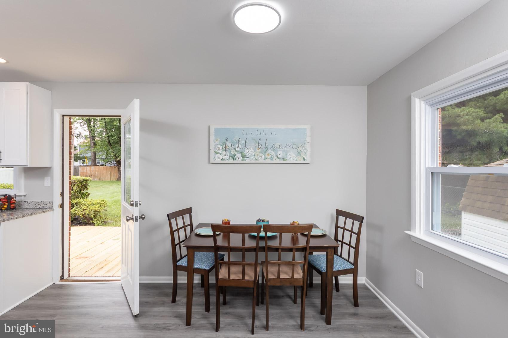 461 Doris Circle Aberdeen, MD 21001 - Photo 15 of 35 a view of a dining room with furniture and a potted plant
