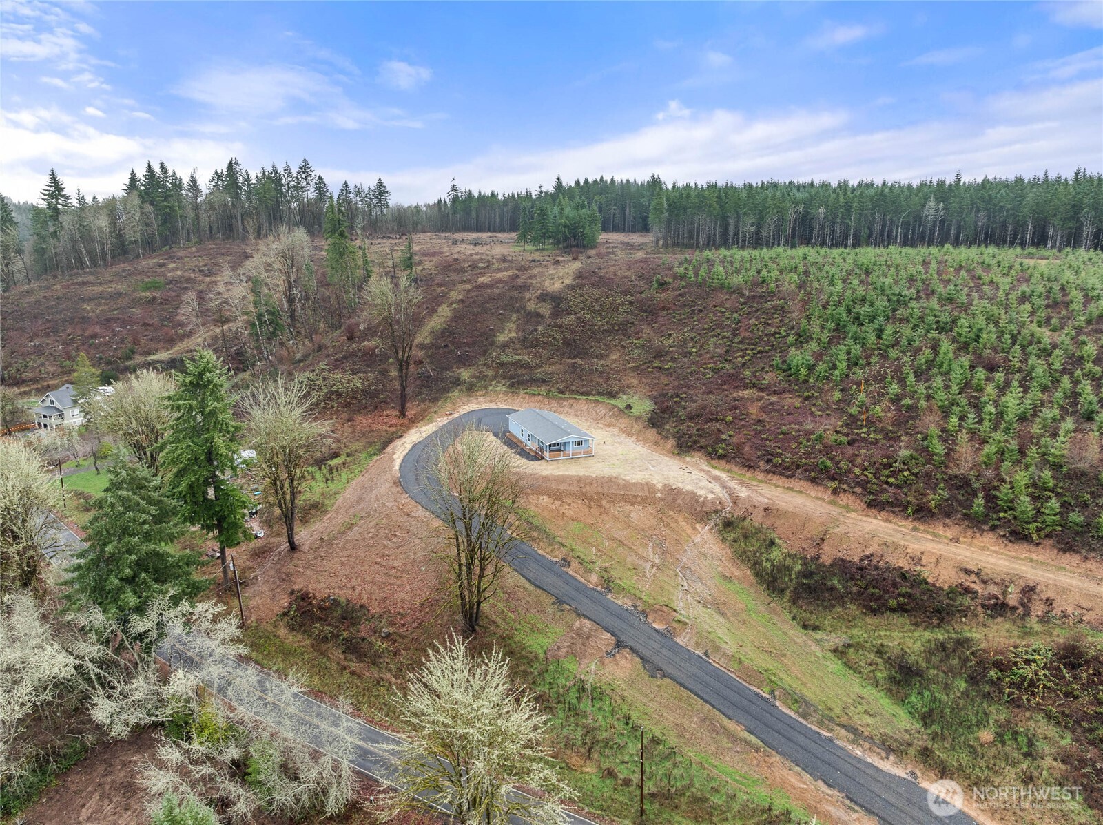 1655 Ferrier Road Winlock, WA 98596 - Photo 6 of 29 a view of a lake view with mountain view
