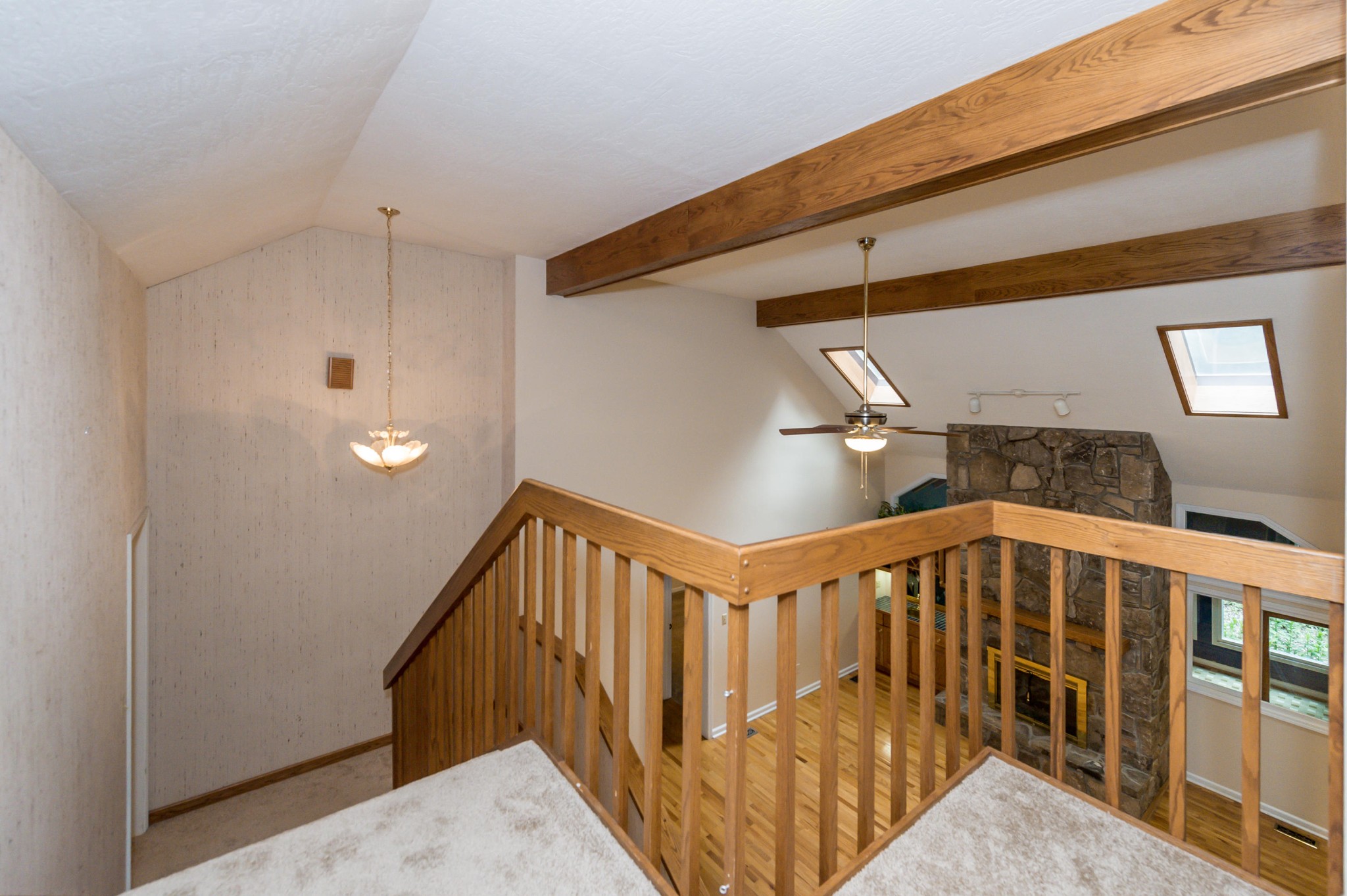 102 Clayton Way Oak Ridge, TN 37830 - Photo 22 of 40 a view of staircase with railing and stairs