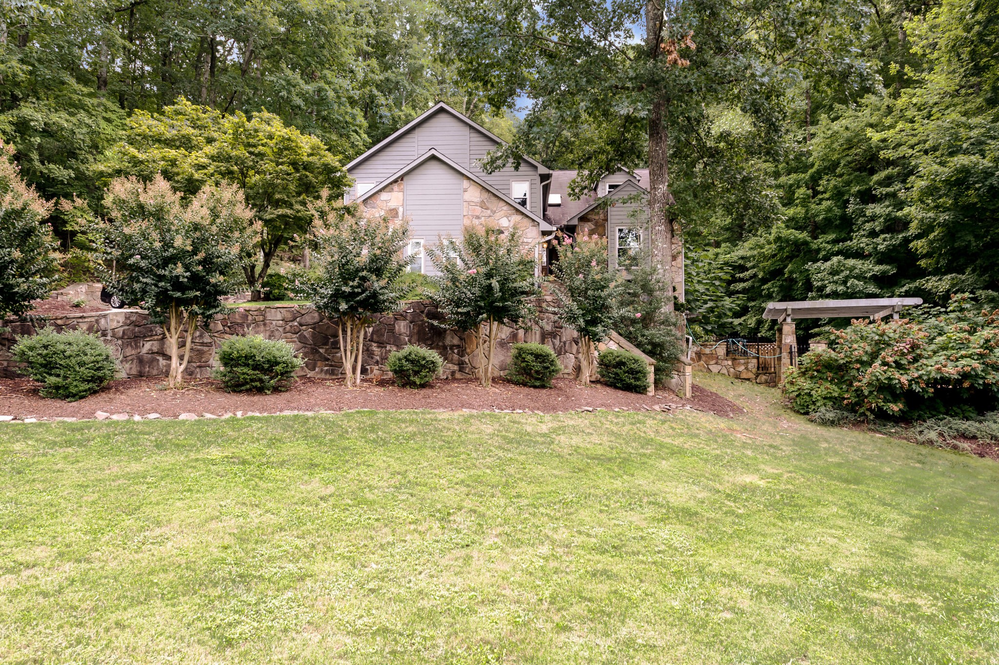 102 Clayton Way Oak Ridge, TN 37830 - Photo 40 of 40 a view of a house with backyard and sitting area