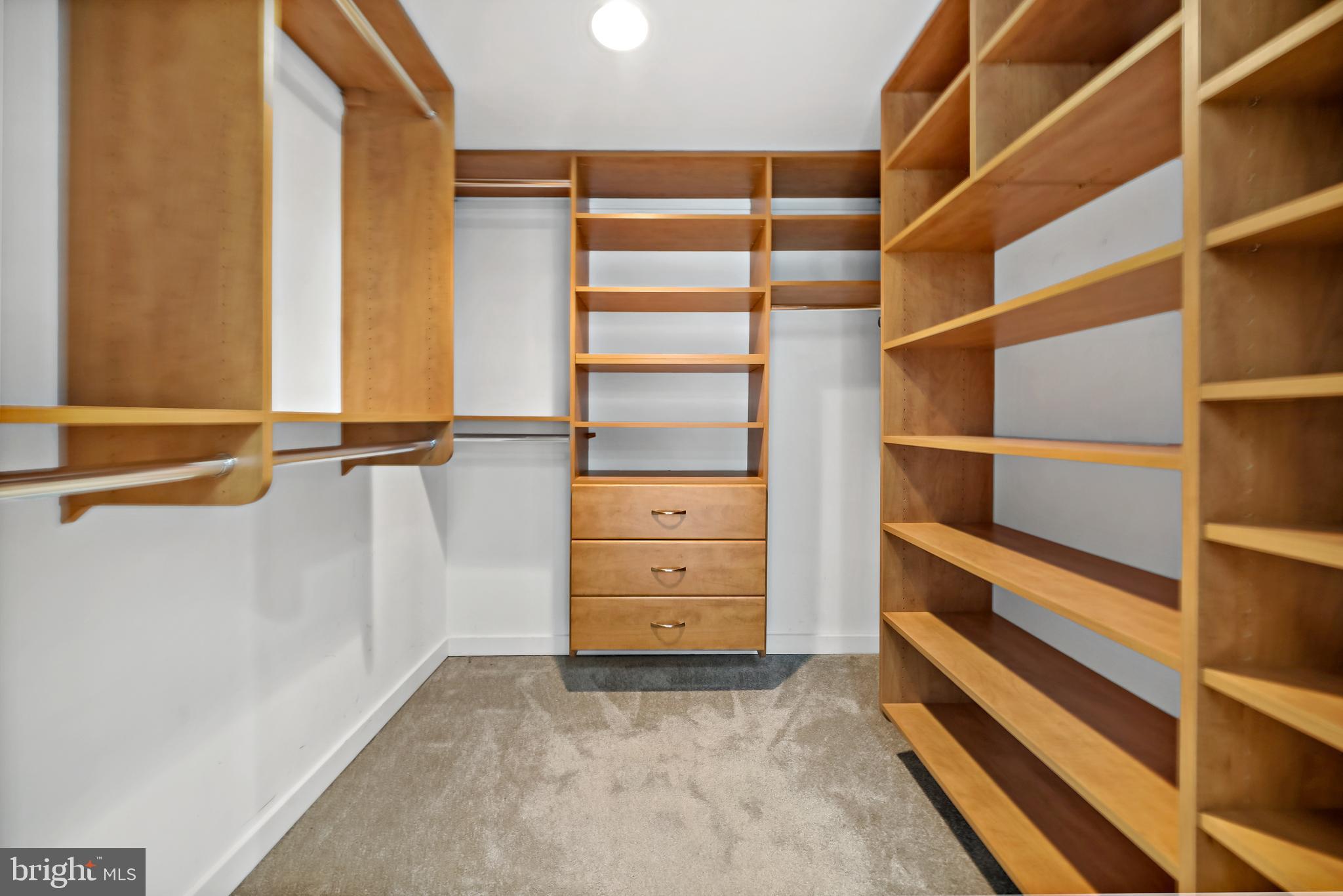 4041 Cresson Street Philadelphia, PA 19127 - Photo 27 of 32 a view of walk in closet with empty racks