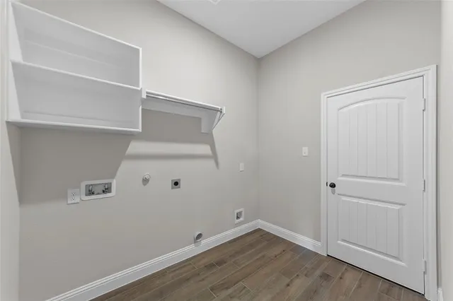 wooden floor in an empty room