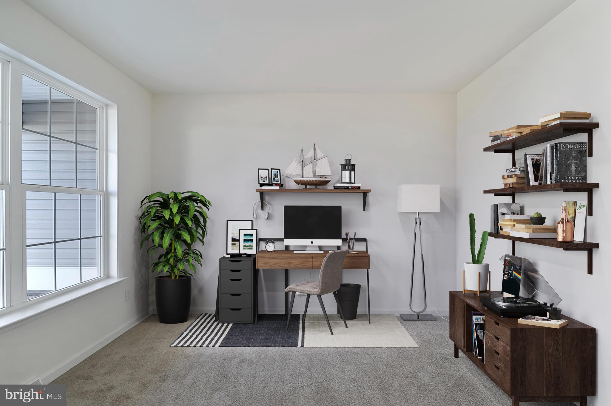 25 Belfry Drive, Unit LEWS Felton, DE 19943 - Photo 8 of 12 a view of a workspace with a window and workspace