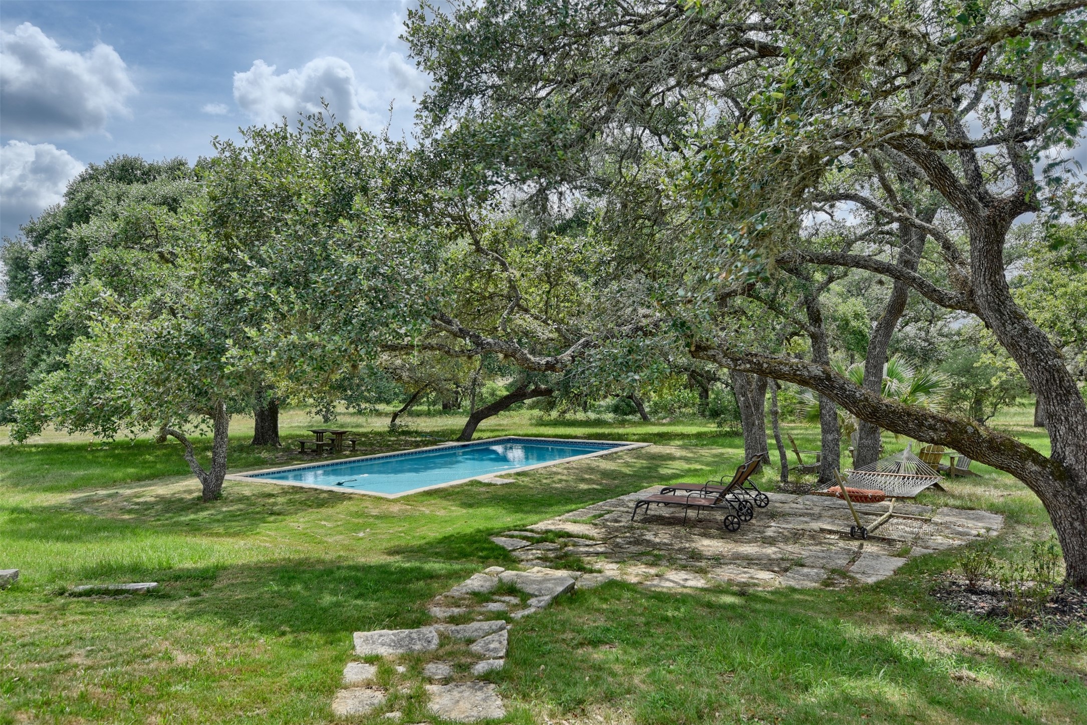 2003 Oak Ridge Road Weimar, TX 78962 - Photo 16 of 35 a view of a backyard with green space
