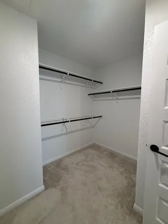 a view of a room with an empty space