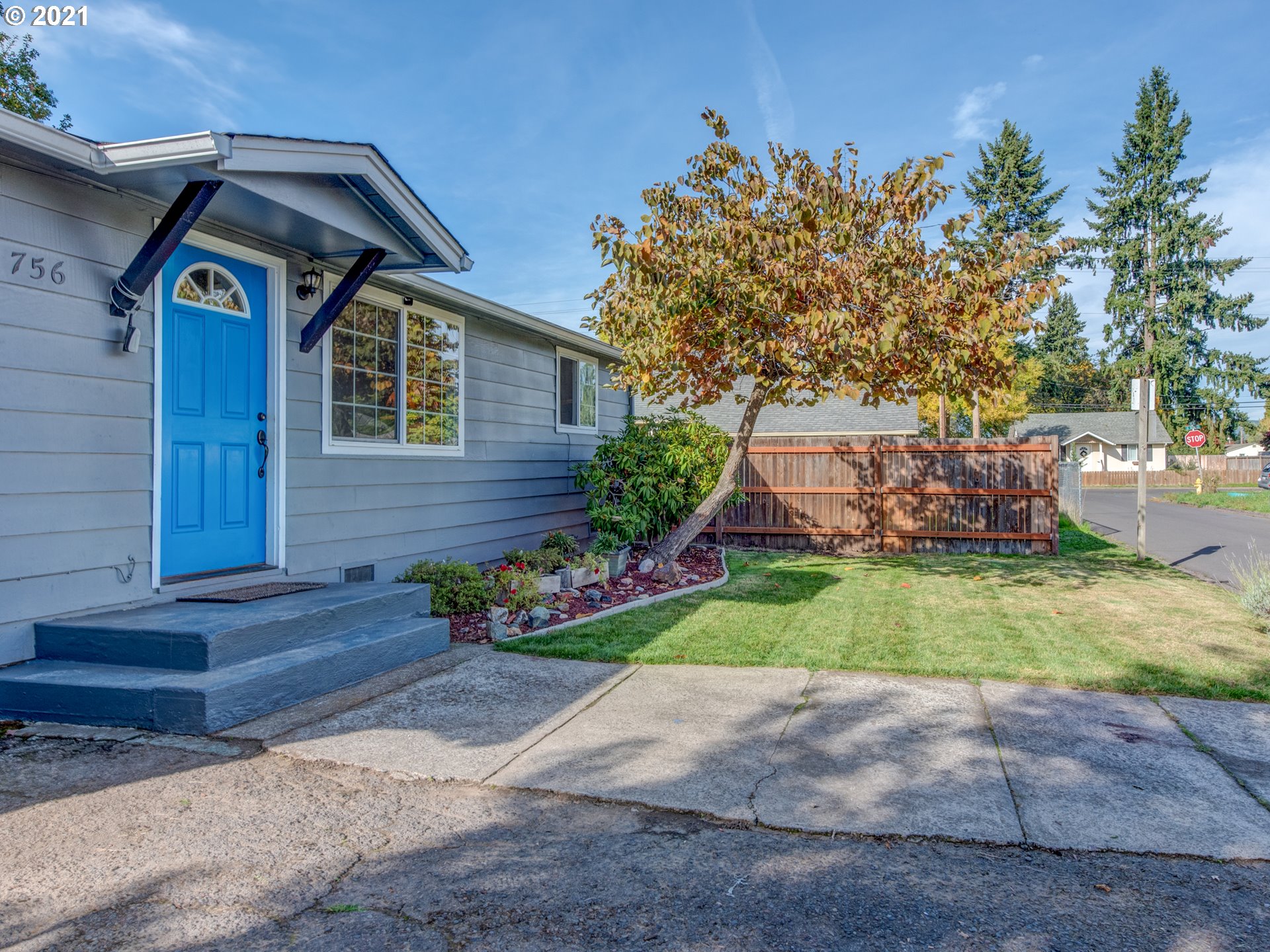 756 North 23rd Street Springfield, OR 97477 - Photo 22 of 22 a front view of a house with a yard