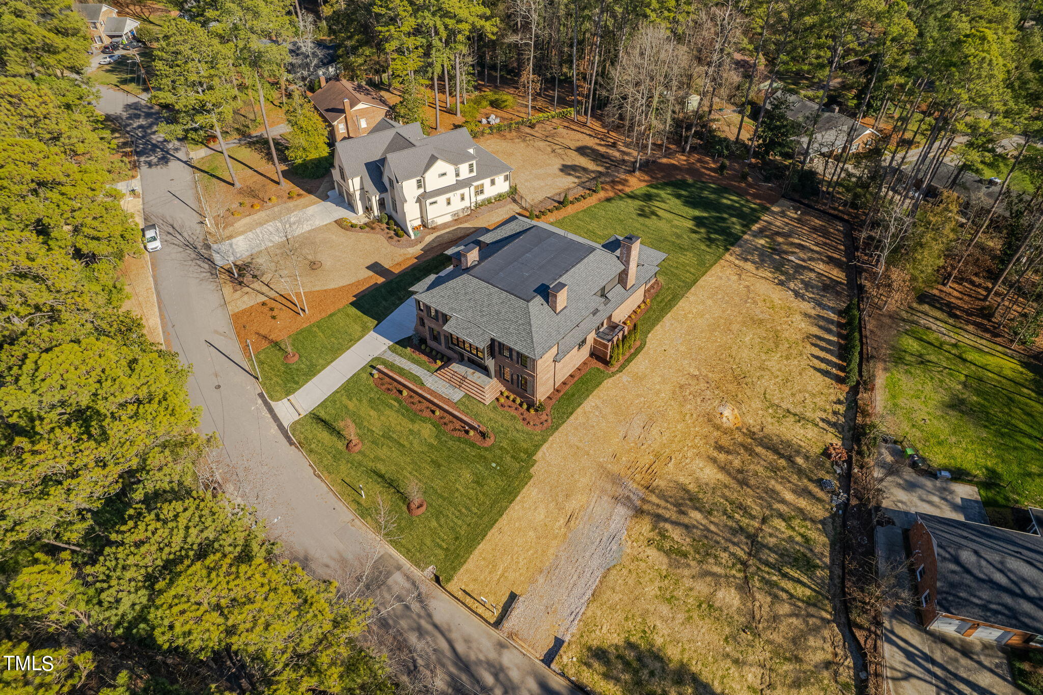 5400 Alpine Drive Raleigh, NC 27609 - Photo 62 of 70 90-web-or-mls-5400 Alpine-aerial-6