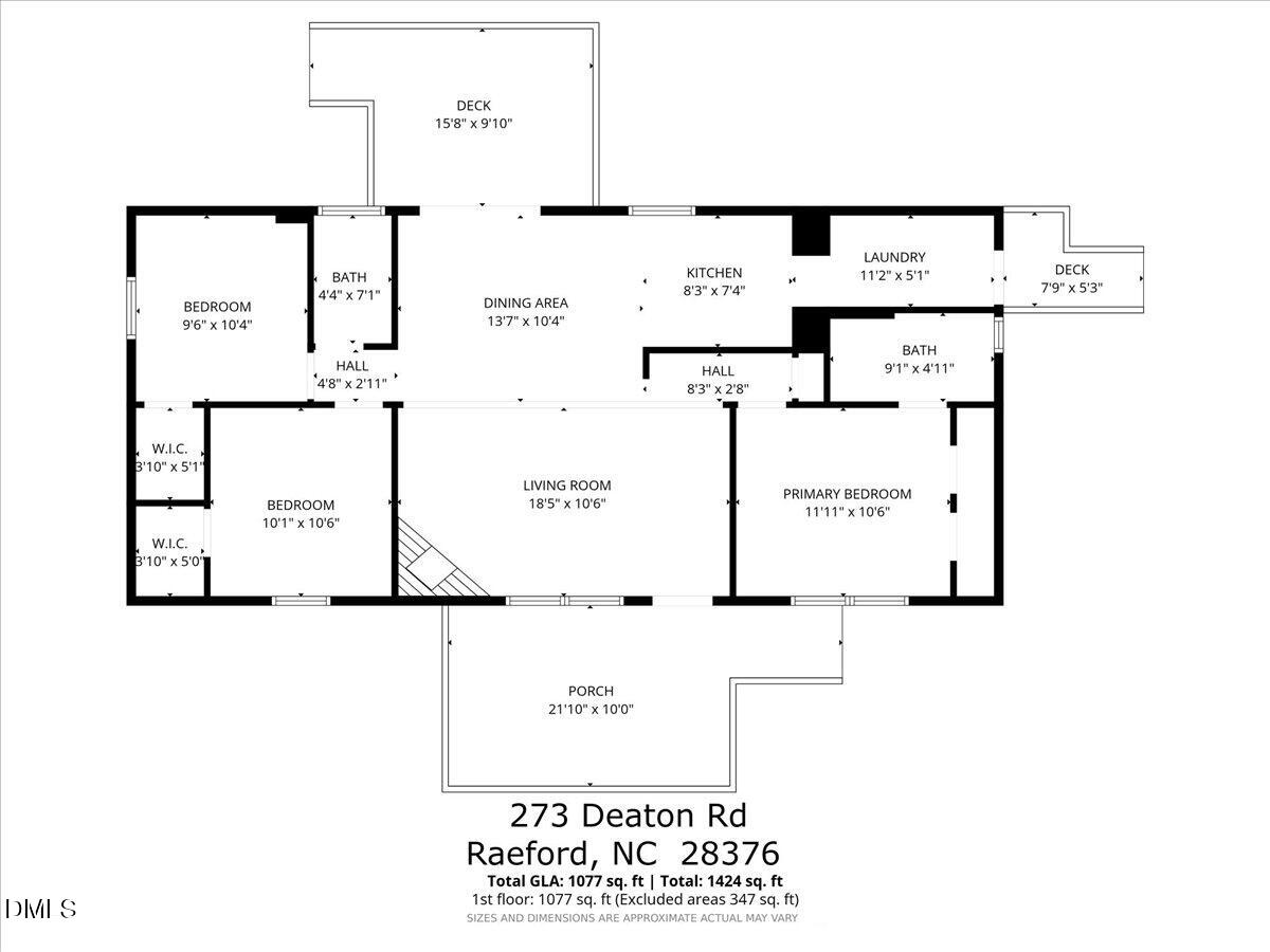 273 Deaton Road Raeford, NC 28376 - Photo 27 of 27 43-273 Deaton Rd Floor Plan-2