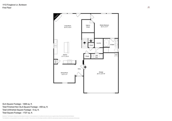 $2,725 | 1112 Foxglove Lane, Burleson, TX 76028