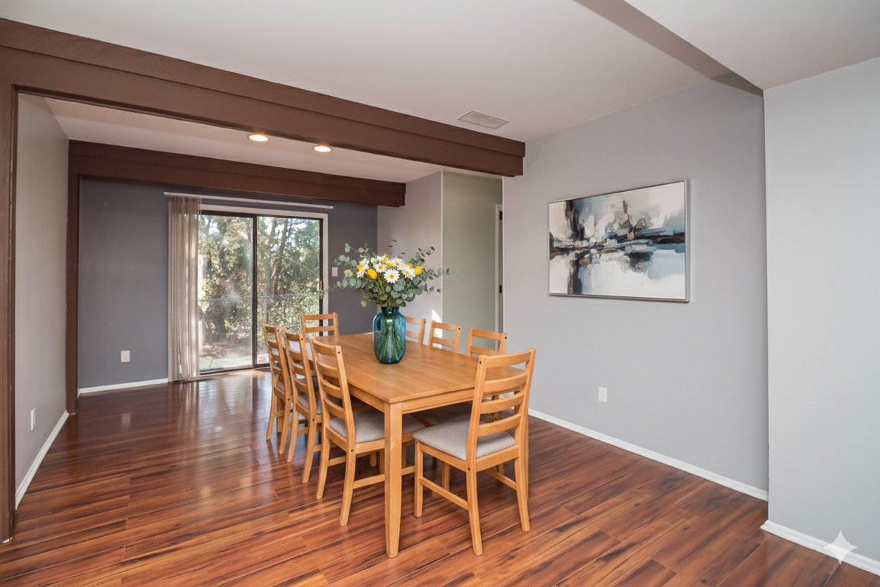 11 Cypress Square Place Elgin, IL 60123 - Photo 7 of 21 a dining room with furniture a painting and wooden floor