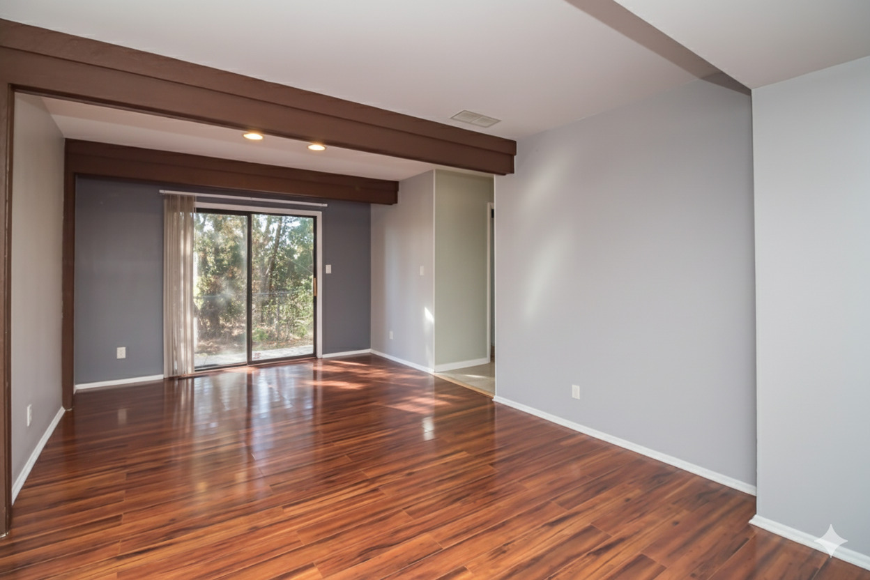 11 Cypress Square Place Elgin, IL 60123 - Photo 8 of 21 a view of an empty room with wooden floor and a window