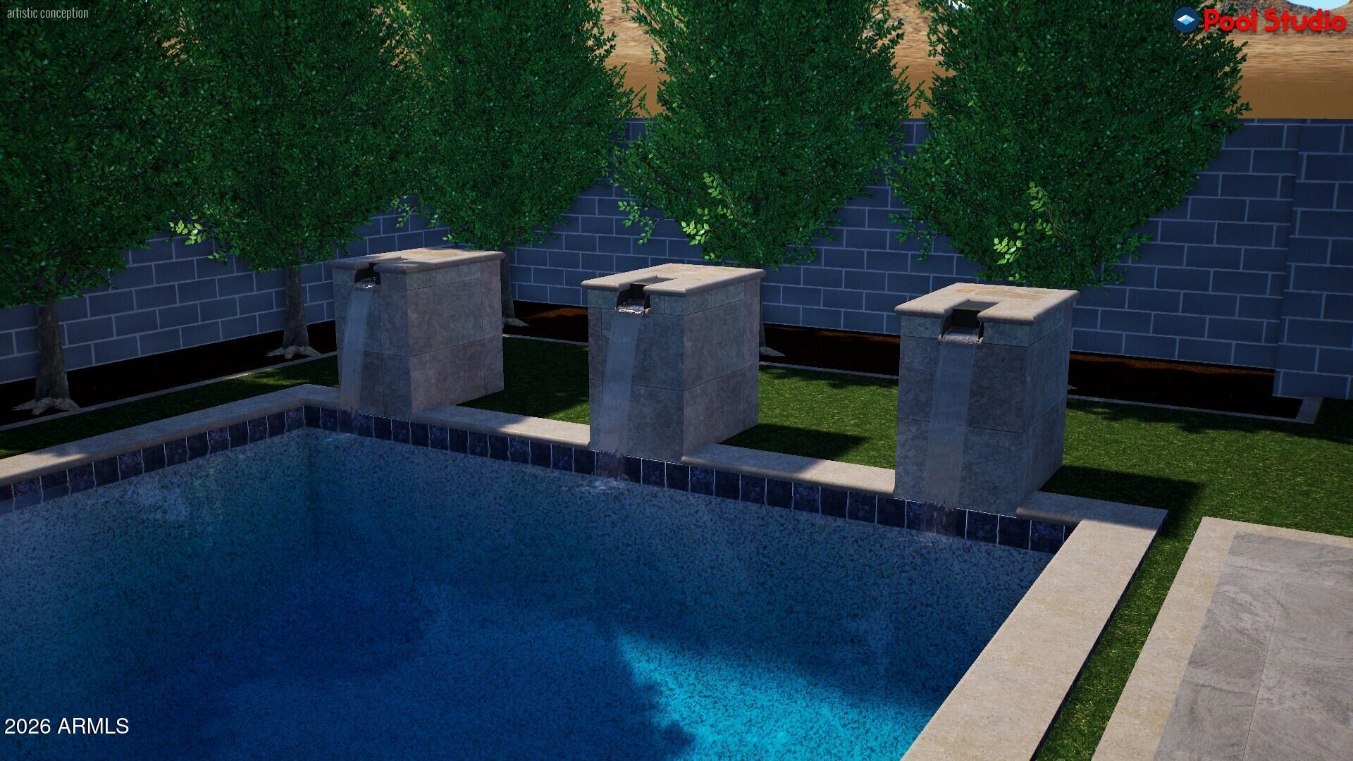 6850 North 2nd Street Phoenix, AZ 85012 - Photo 54 of 56 Pool Rendering