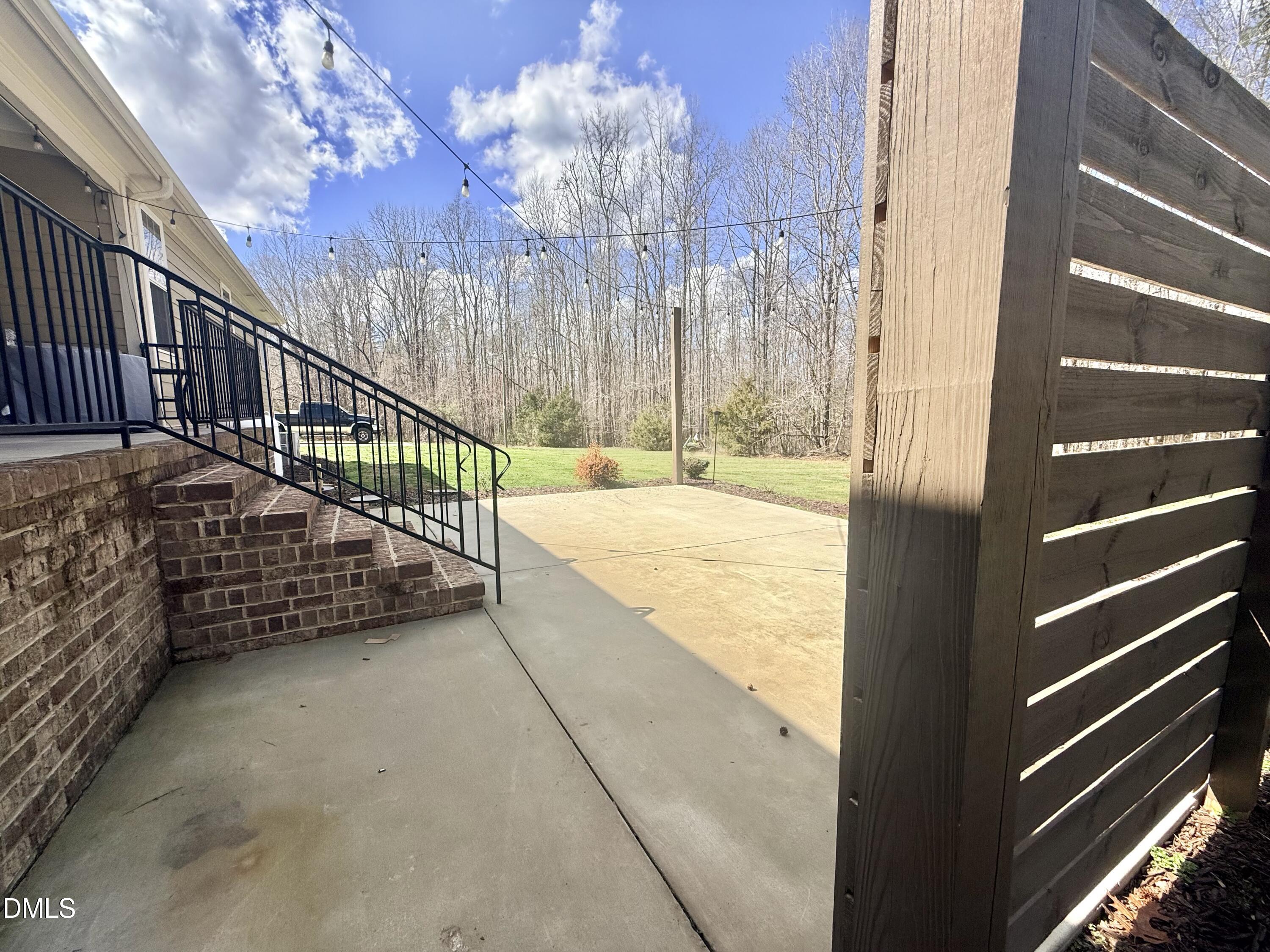 128 Bessie Lane Roxboro, NC 27574 - Photo 50 of 55 a view of a balcony with staircase
