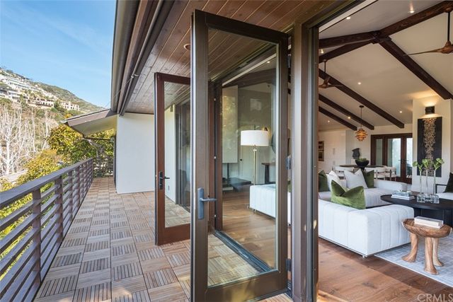 a view of balcony and patio