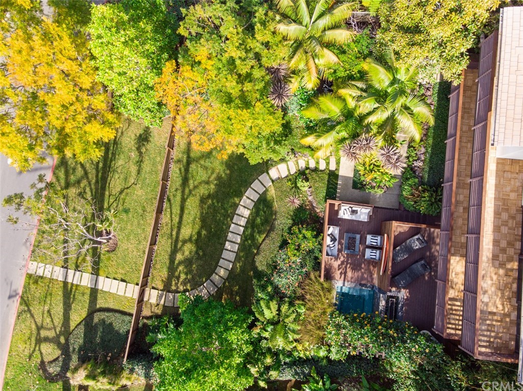 247 Emerald Bay Laguna Beach, CA 92651 - Photo 28 of 47 front view of a house with a yard