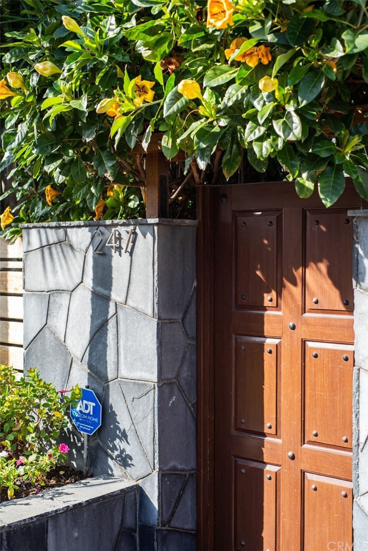 247 Emerald Bay Laguna Beach, CA 92651 - Photo 3 of 47 a view of a wooden door