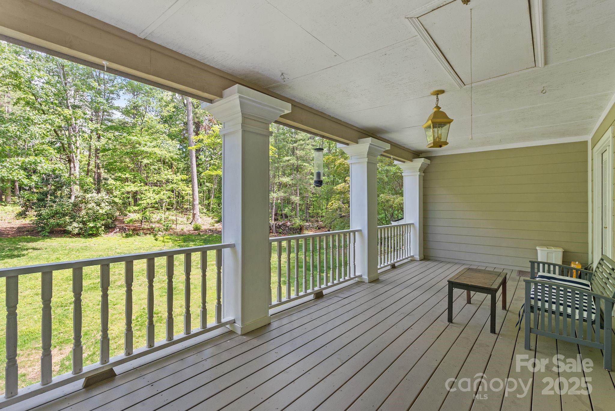 41 Glen Cove Road Arden, NC 28704 - Photo 29 of 39 a view of a balcony with wooden floor
