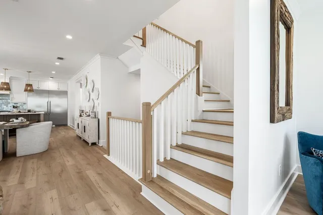 a view of front door of house