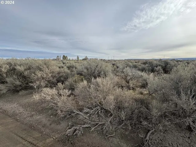 a view of an outdoor space and a mountain view