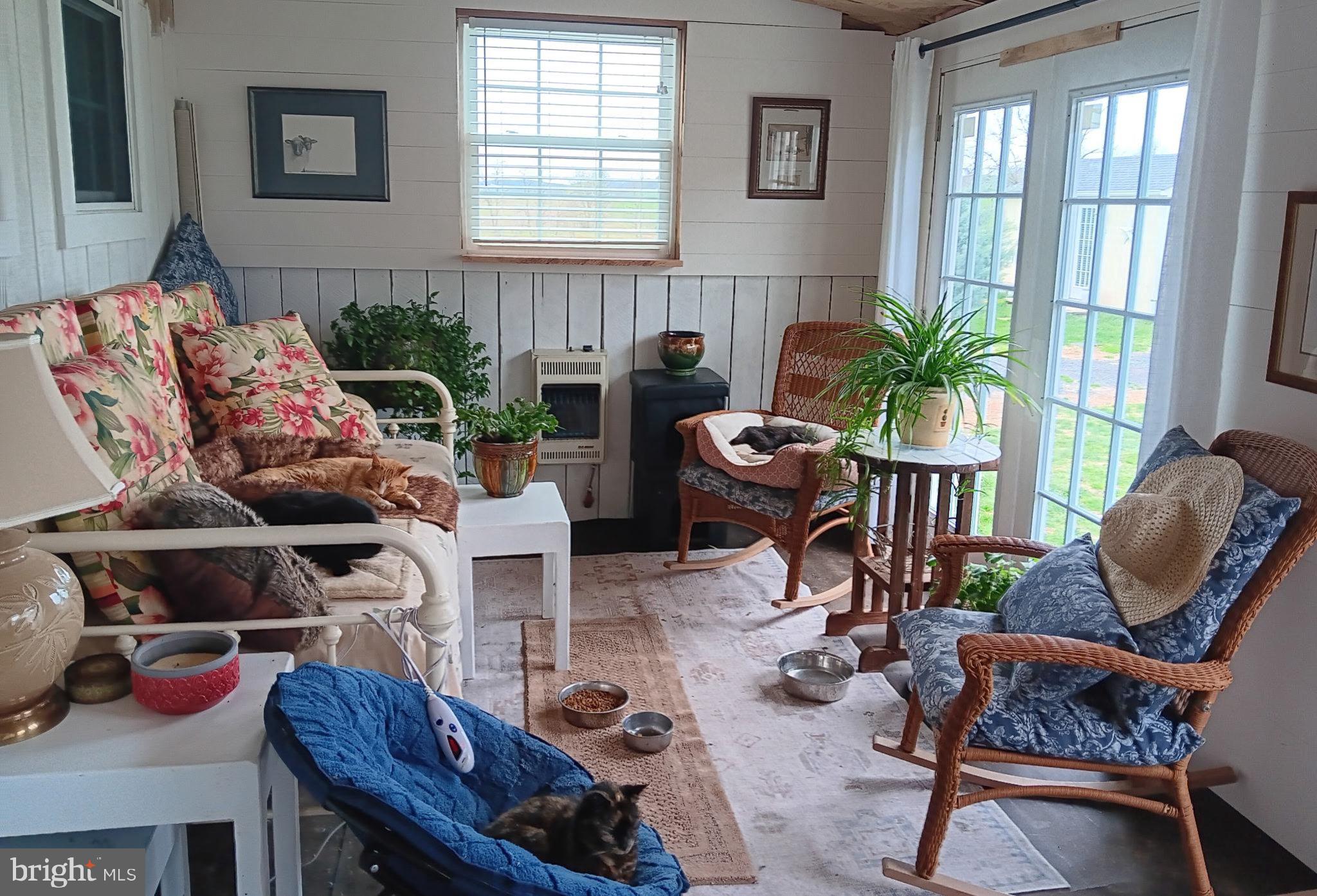 867 Kibler Road Quicksburg, VA 22847 - Photo 10 of 18 a living room with furniture and a window