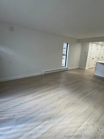 wooden floor in a room