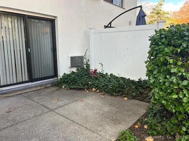 a view of small yard