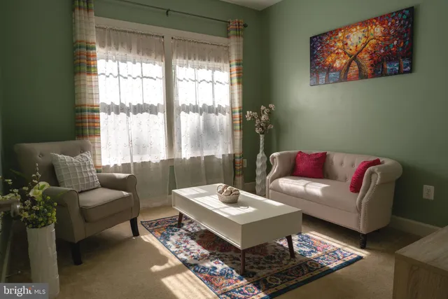 a view of a workspace with furniture and toys