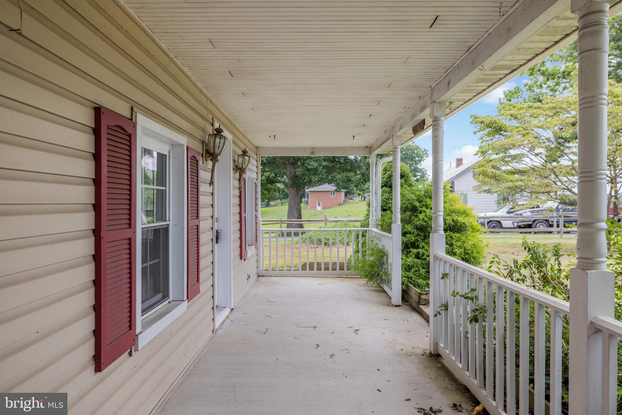 15945 Broadfording Road Clear Spring, MD 21722 - Photo 6 of 32 Relax & sip lemonade on your front covered porch!