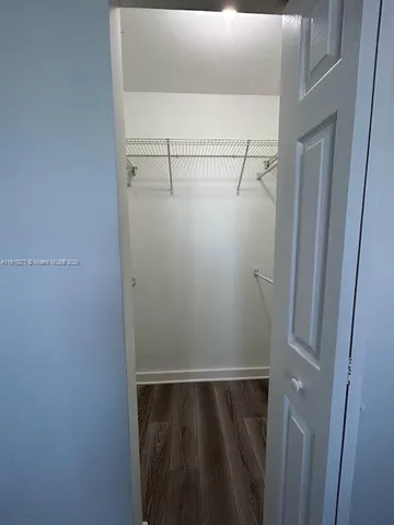 a view of walk in closet
