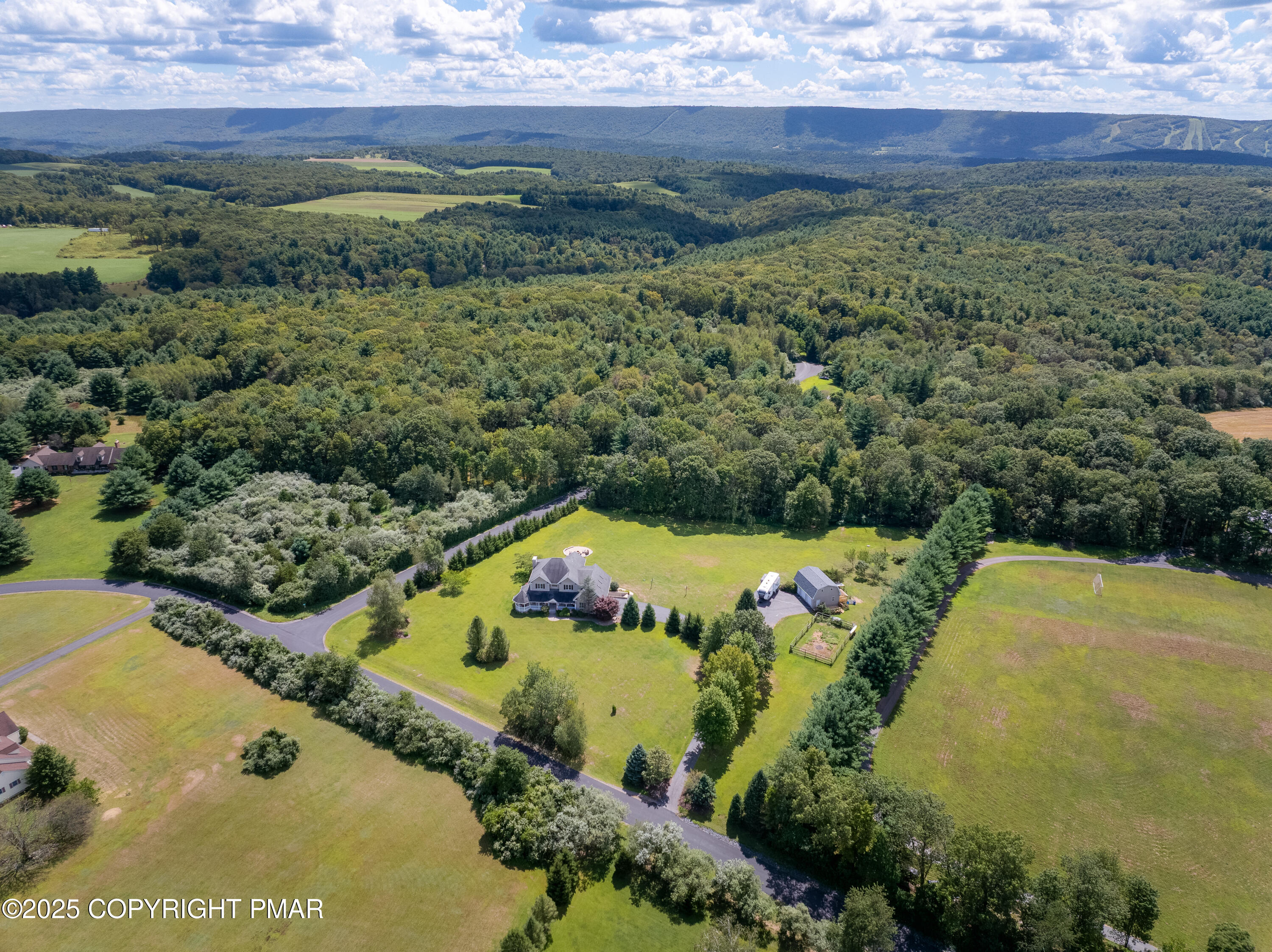 150 Red Oak Drive Palmerton, PA 18071 - Photo 12 of 76 a view of a garden with an outdoor space