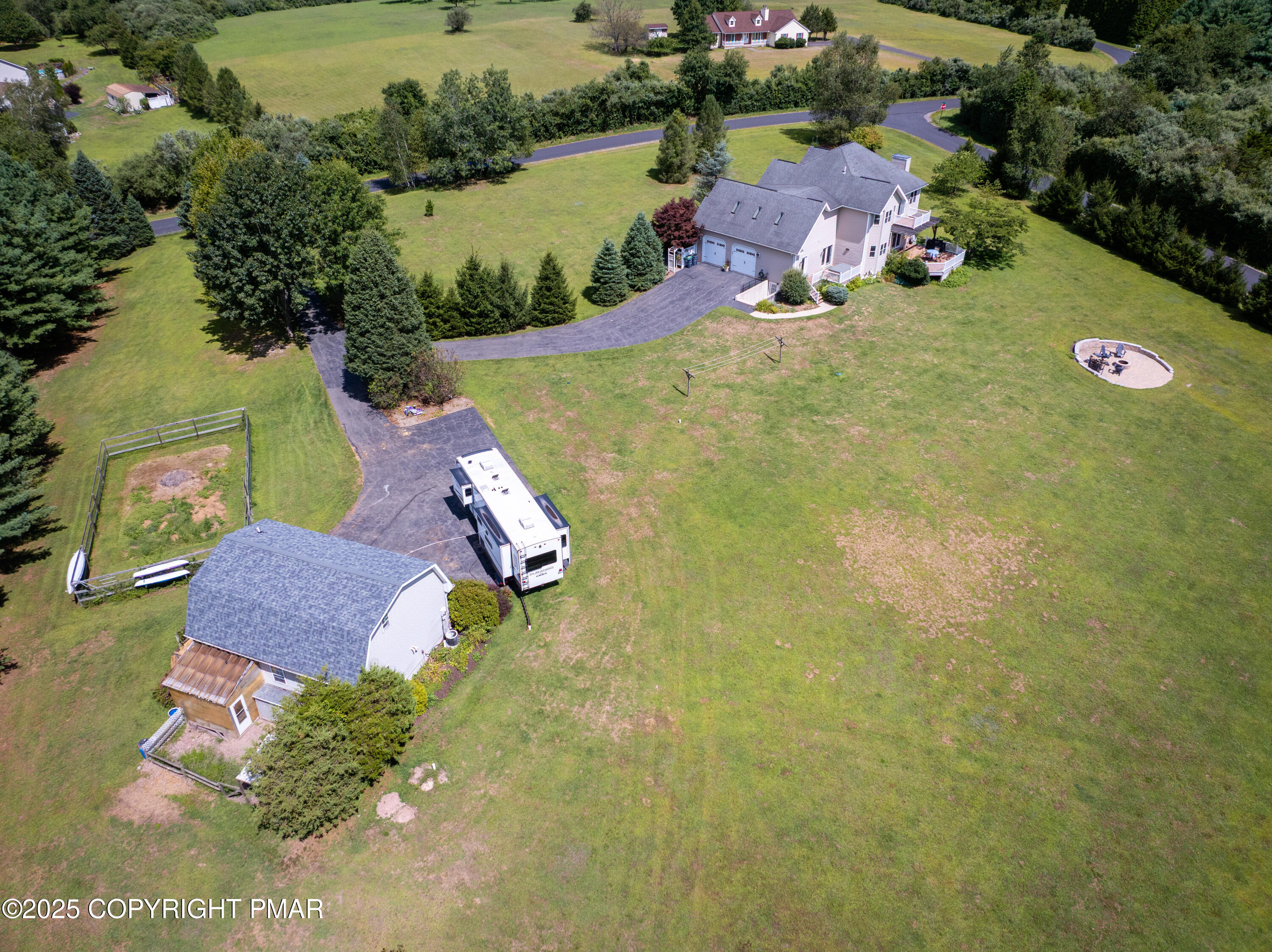 150 Red Oak Drive Palmerton, PA 18071 - Photo 14 of 76 an aerial view of residential house with outdoor space