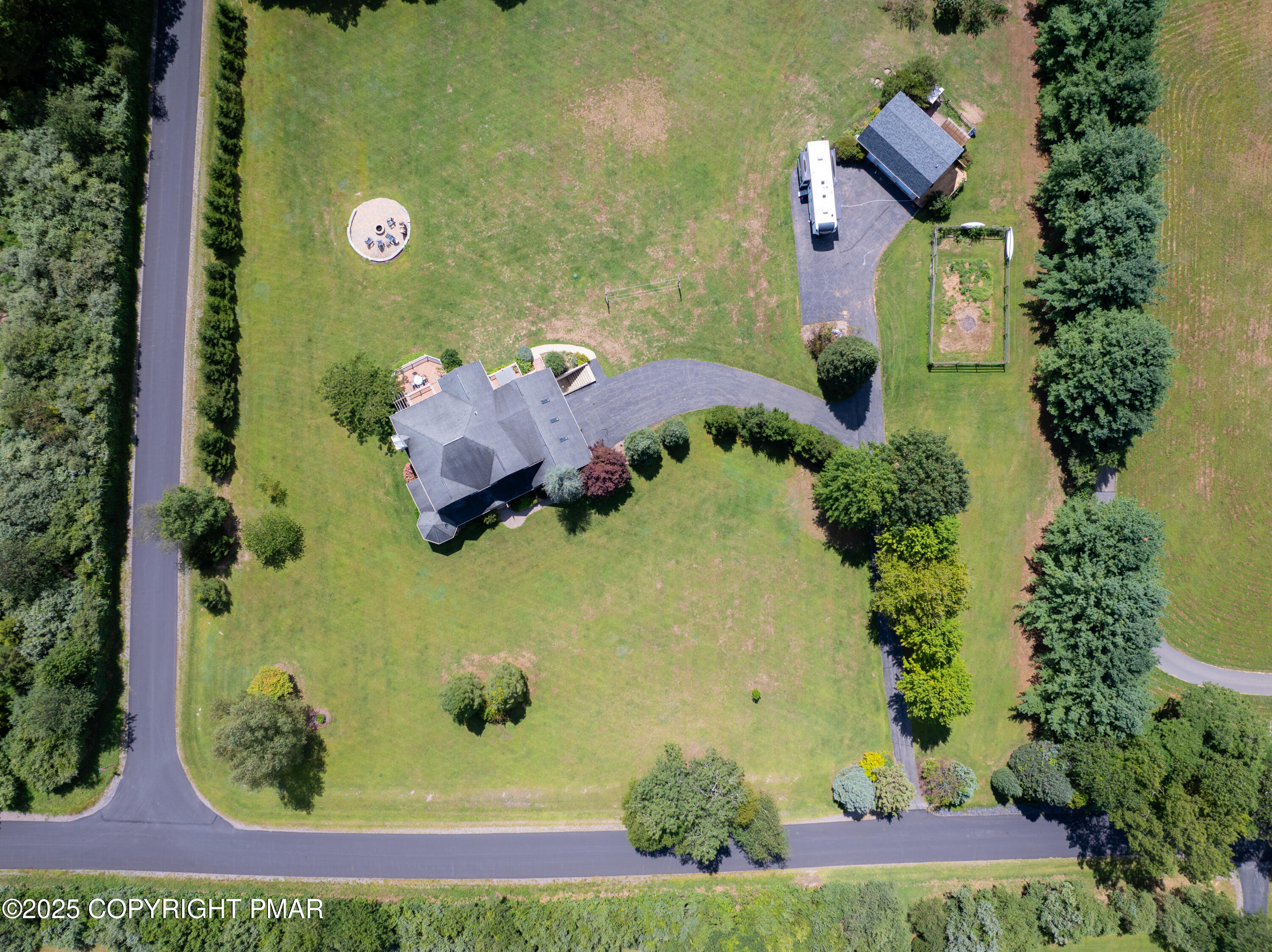 150 Red Oak Drive Palmerton, PA 18071 - Photo 15 of 76 an aerial view of a house with a yard