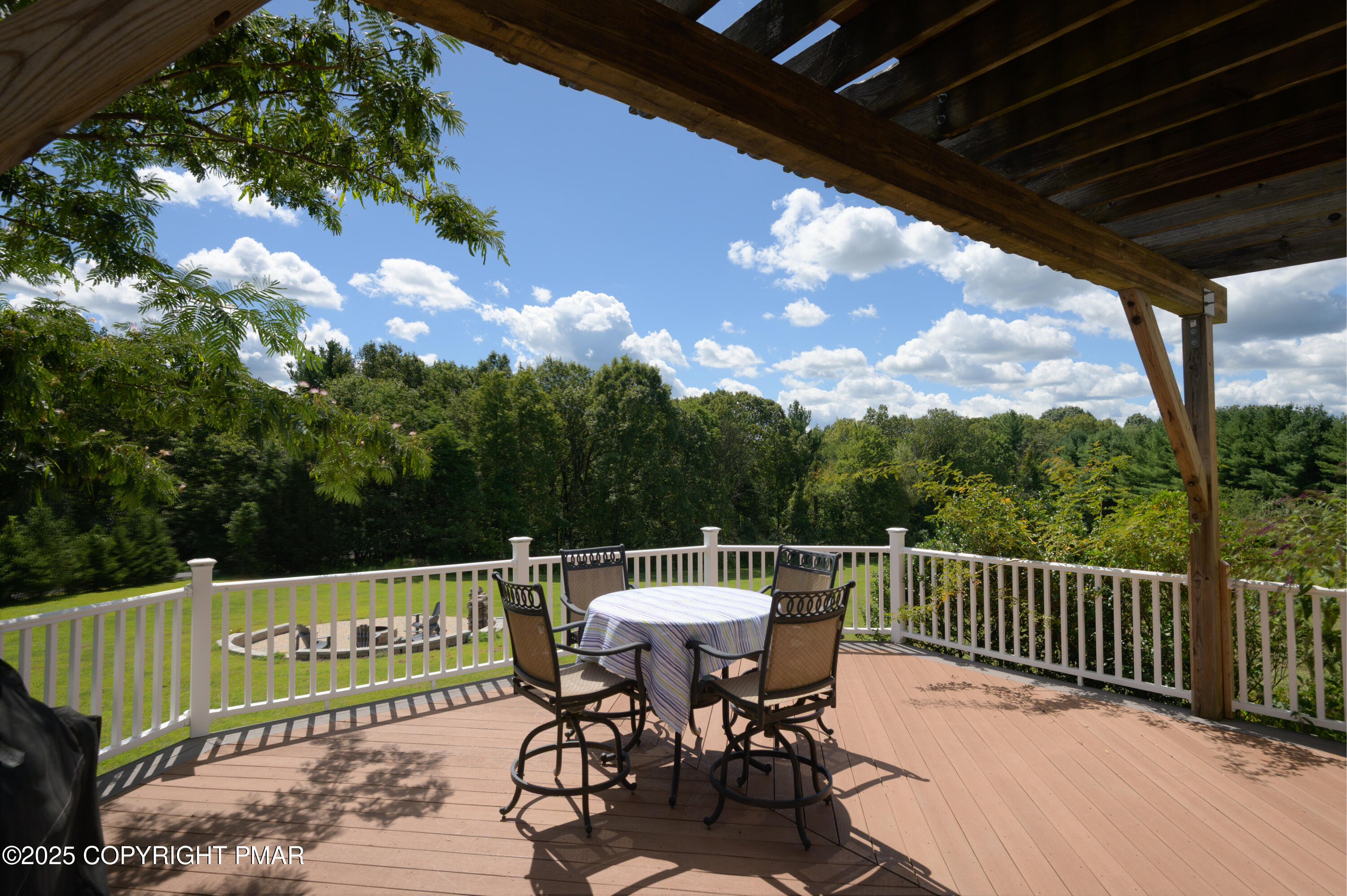 150 Red Oak Drive Palmerton, PA 18071 - Photo 20 of 76 a view of a chairs and table in the roof deck