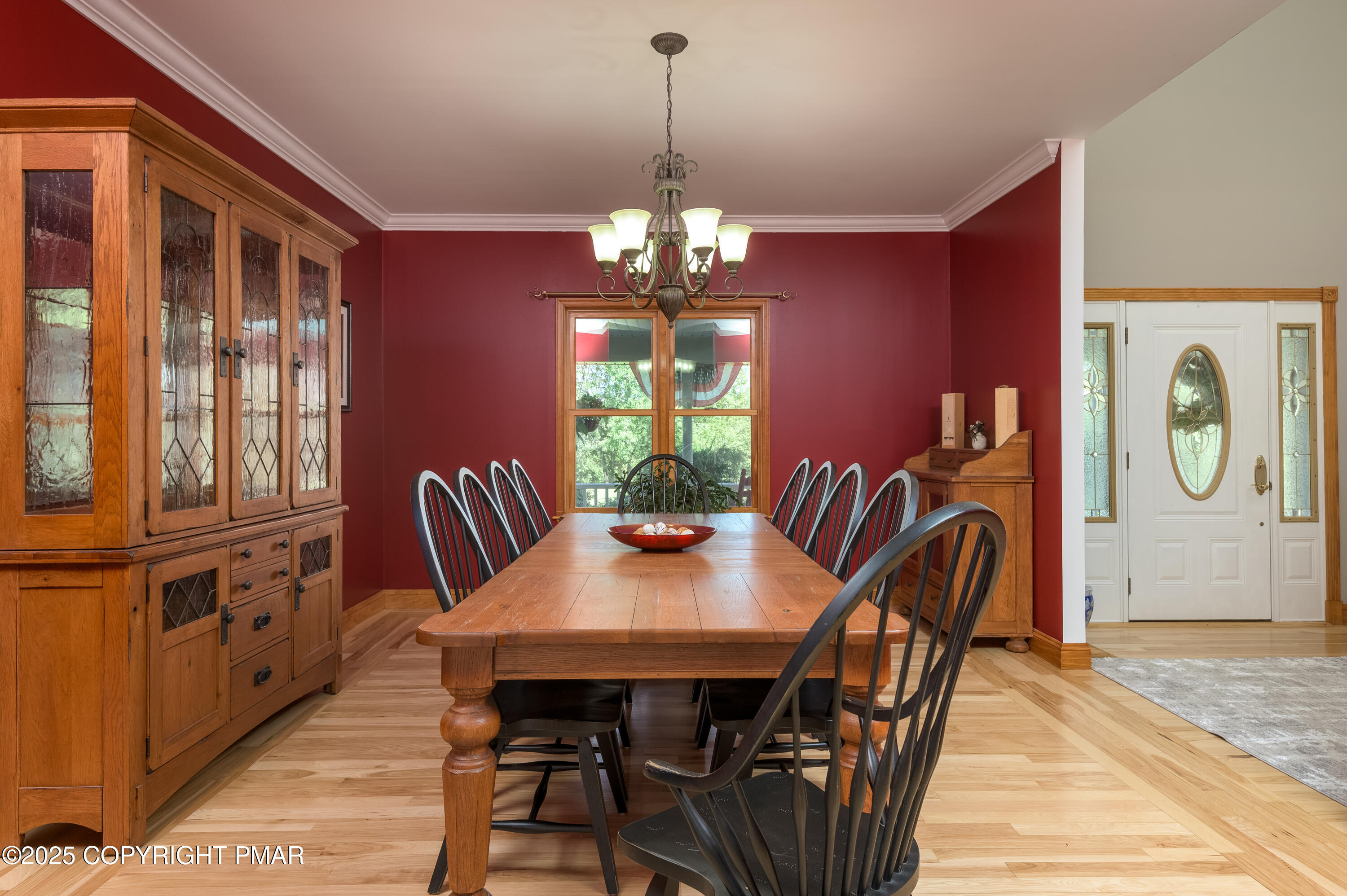 150 Red Oak Drive Palmerton, PA 18071 - Photo 35 of 76 a view of a dining room with furniture window and outside view