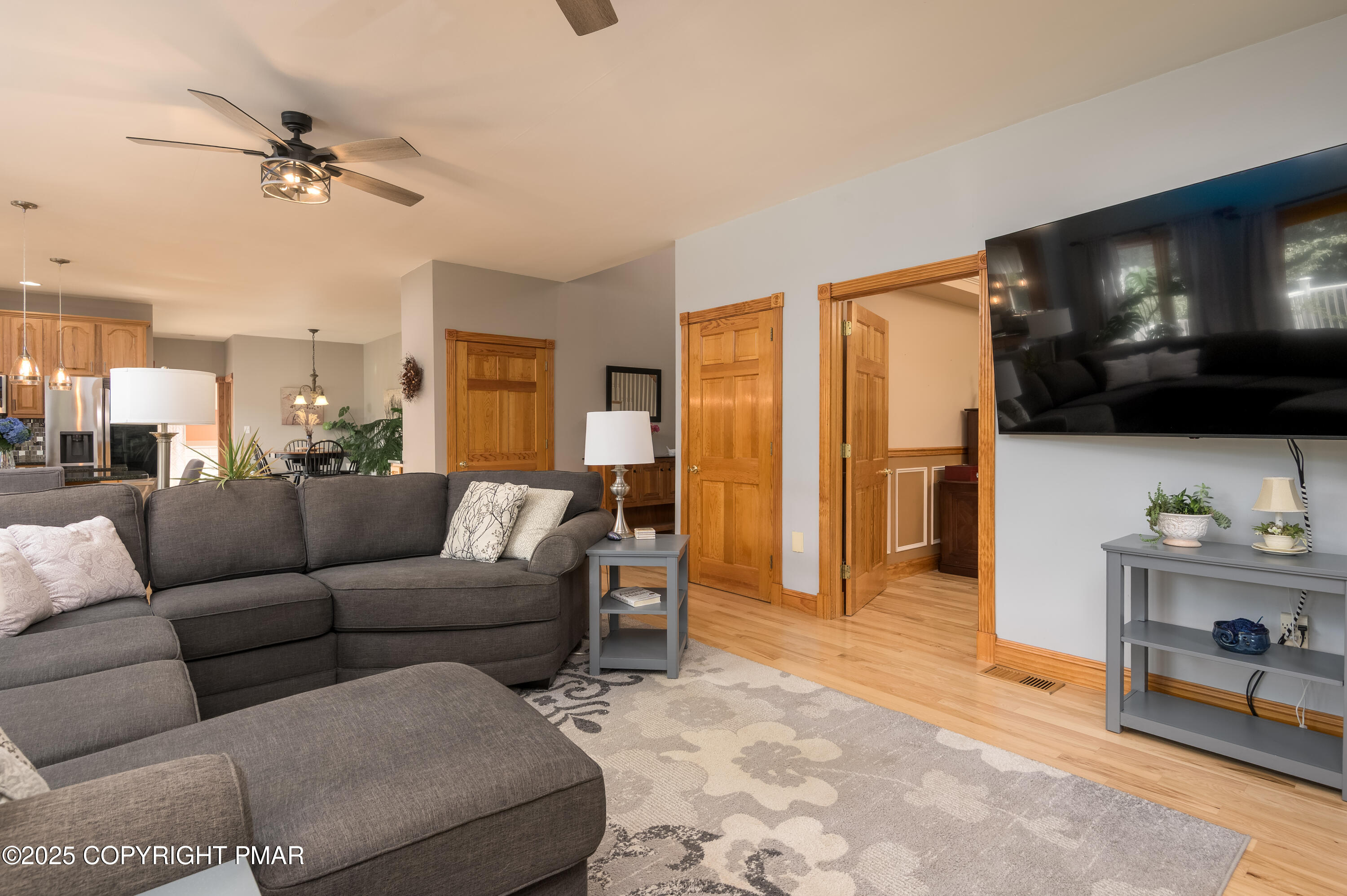 150 Red Oak Drive Palmerton, PA 18071 - Photo 39 of 76 a living room with furniture and a flat screen tv