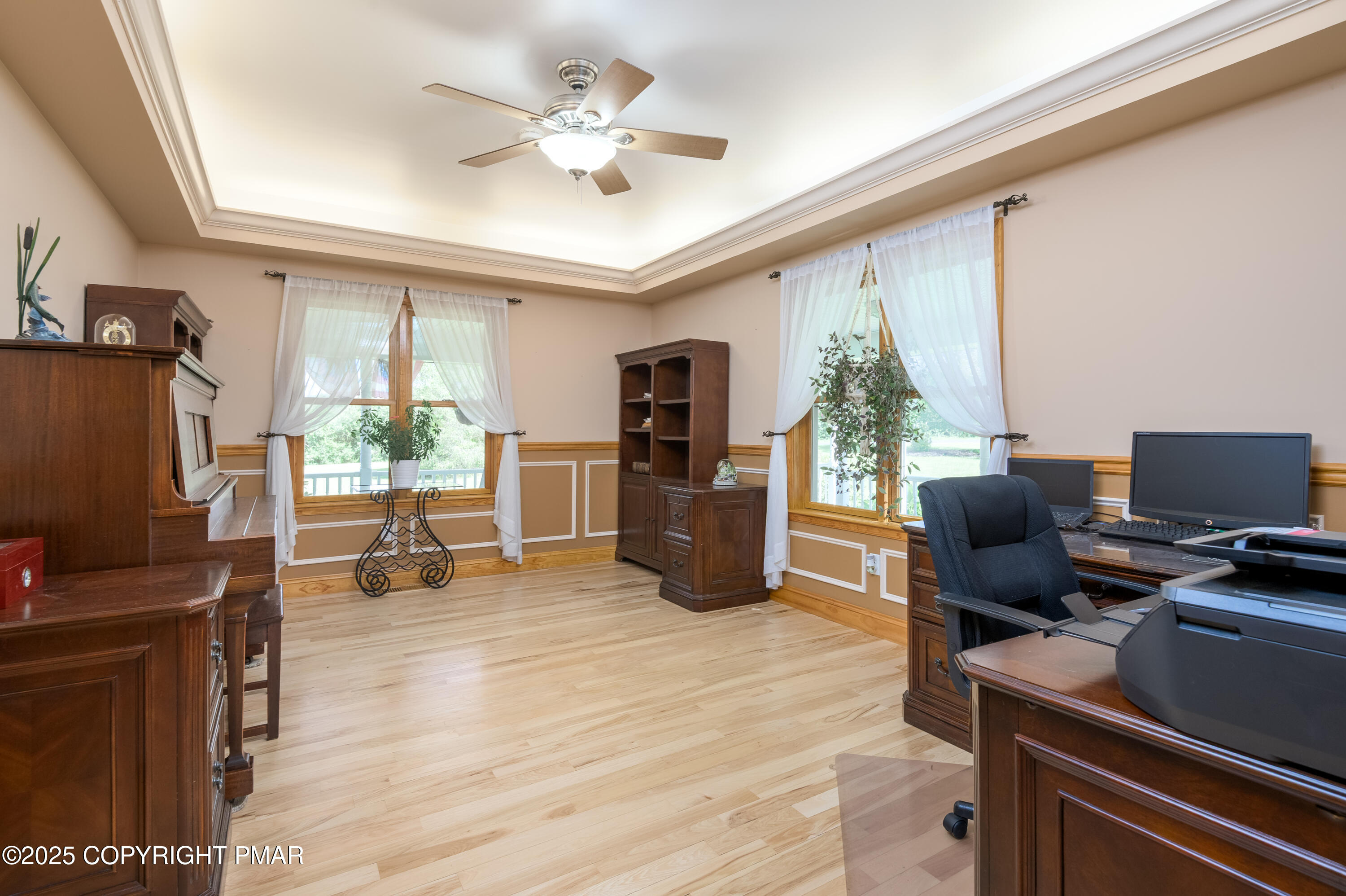150 Red Oak Drive Palmerton, PA 18071 - Photo 40 of 76 a living room with furniture a fireplace and a flat screen tv