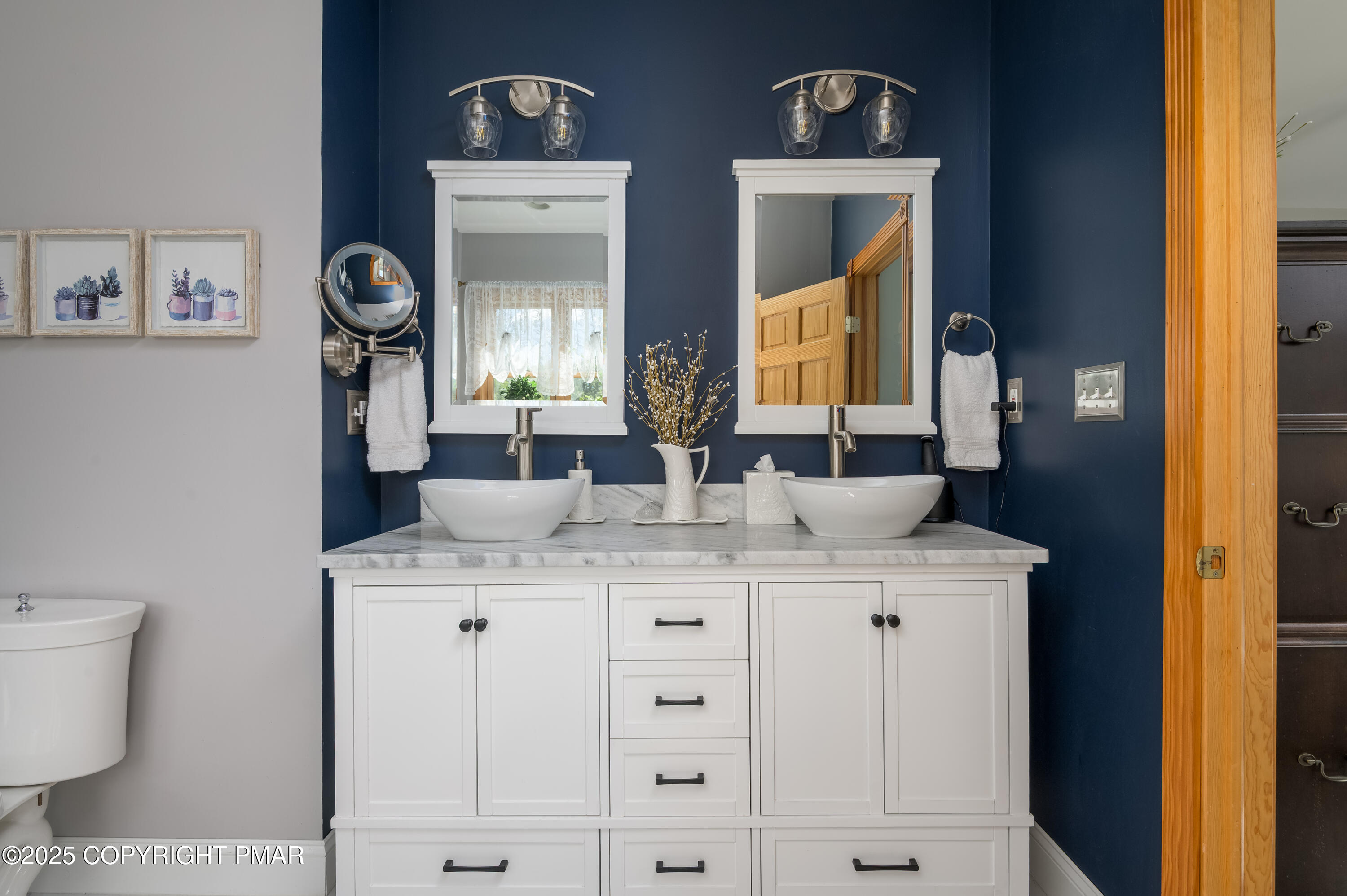 150 Red Oak Drive Palmerton, PA 18071 - Photo 51 of 76 a bathroom with a toilet a sink and a mirror