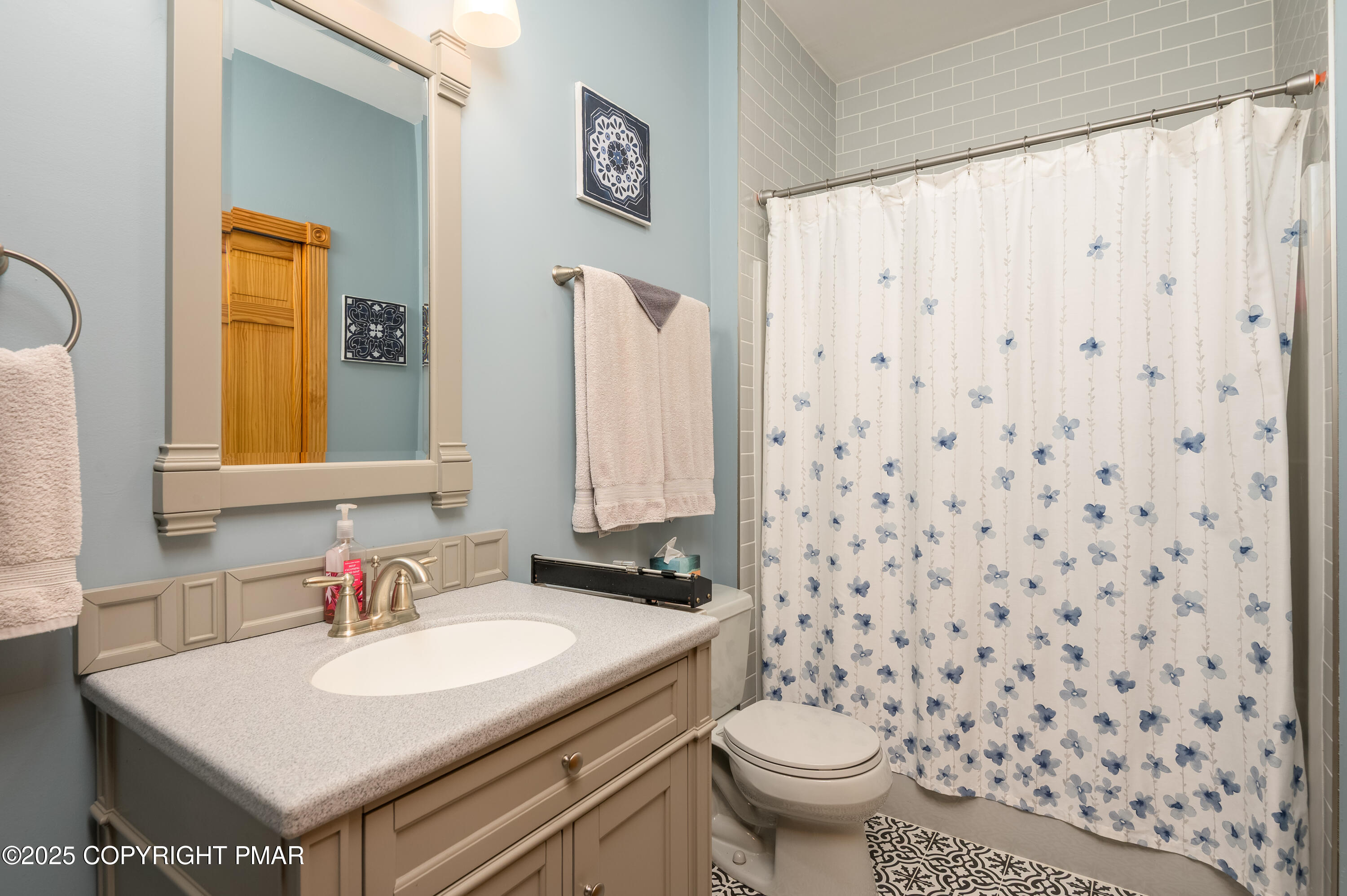 150 Red Oak Drive Palmerton, PA 18071 - Photo 57 of 76 a bathroom with a sink and a mirror