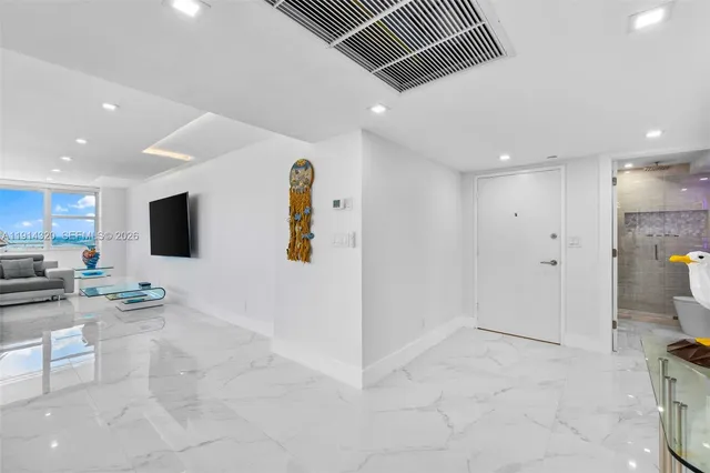 a view of a living room