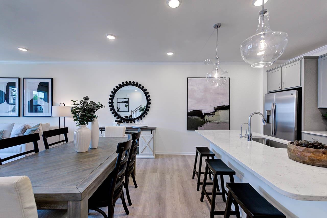 931 Baldwin Rdg Road Apex, NC 27523 - Photo 12 of 42 a view of a dining room with furniture