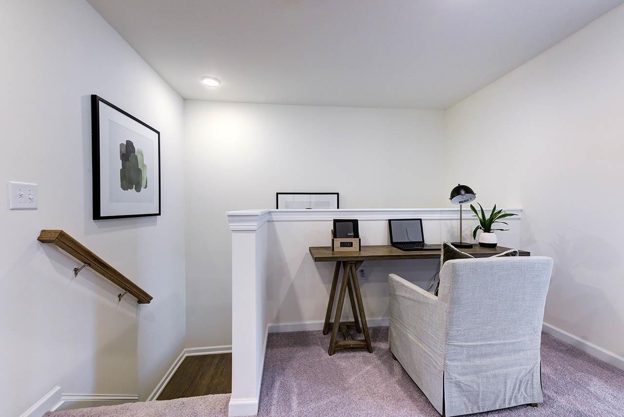 931 Baldwin Rdg Road Apex, NC 27523 - Photo 34 of 42 a work room with furniture and potted plants