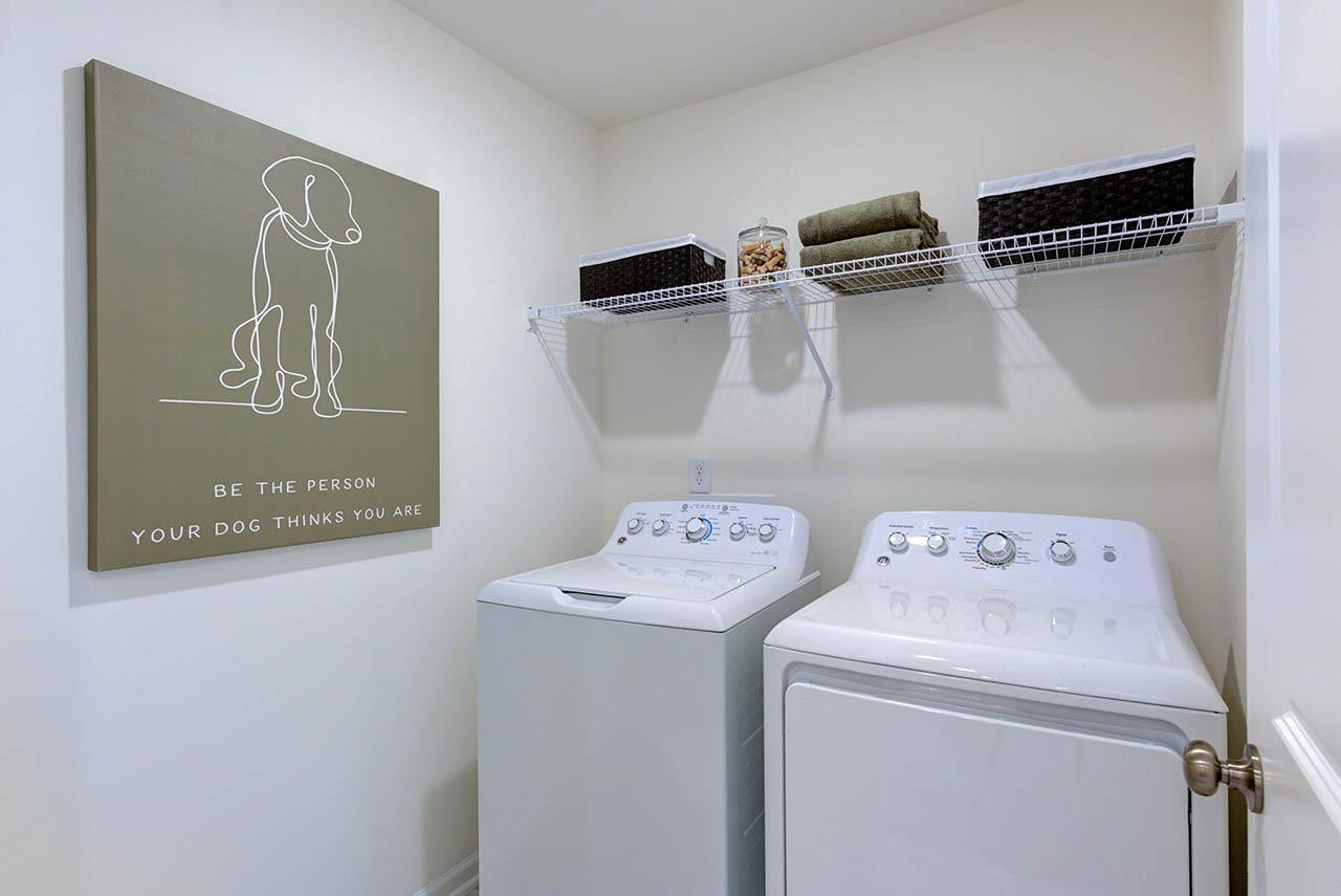 931 Baldwin Rdg Road Apex, NC 27523 - Photo 40 of 42 a utility room with dryer and washer