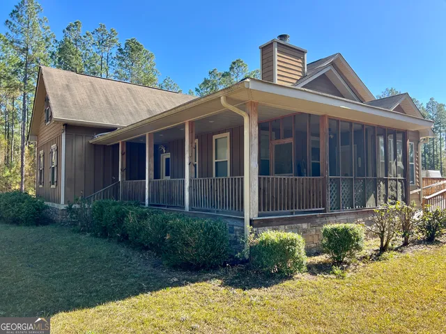 a view of hallway with mirror