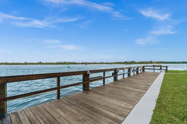 a view of an ocean and beach