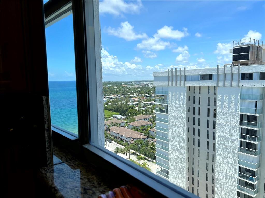 1010 South Ocean Boulevard, Unit PH12 Pompano Beach, FL 33062 - Photo 16 of 47 a view of a city from a balcony