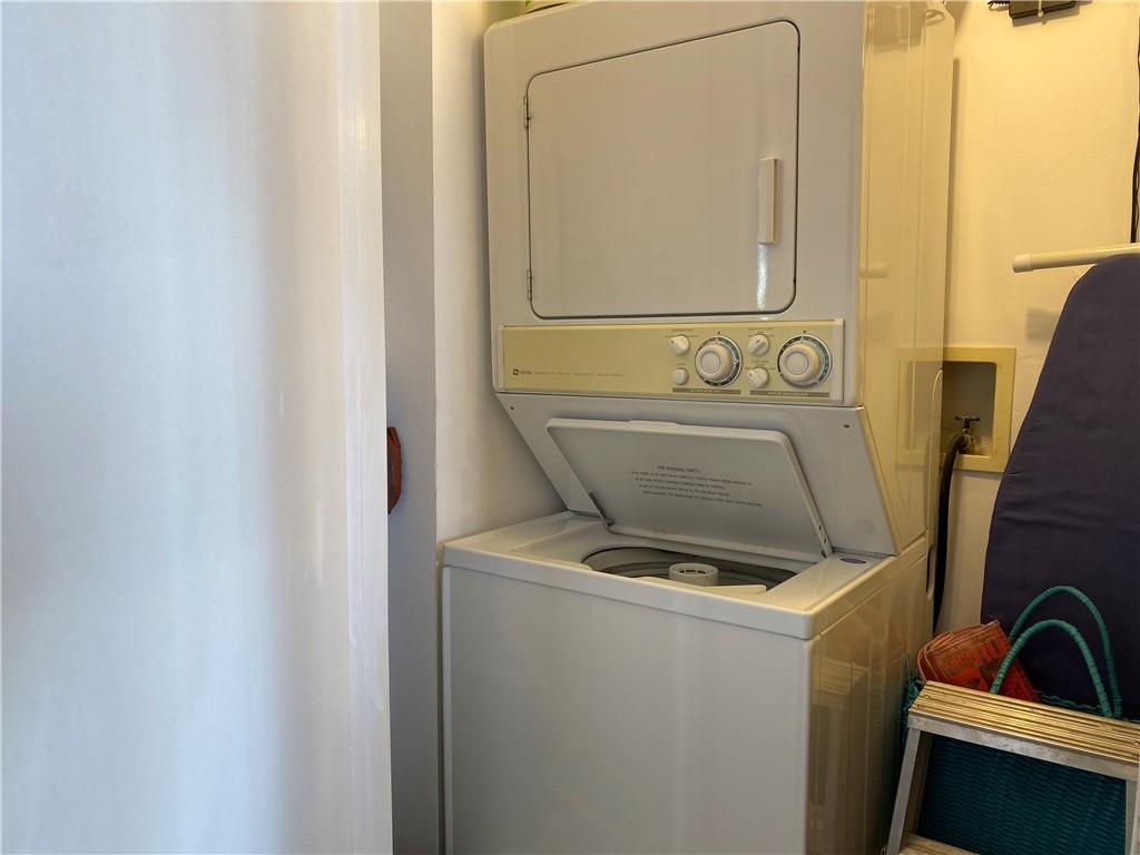 1010 South Ocean Boulevard, Unit PH12 Pompano Beach, FL 33062 - Photo 27 of 47 a utility room with dryer and washer