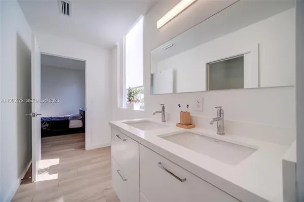 a view of a yard with an outdoor seating