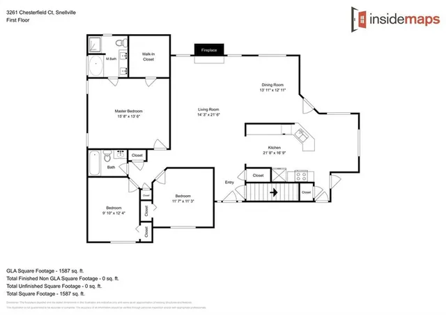 $2,000 | 3261 Chesterfield Court, Snellville, GA 30039